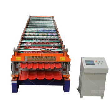 Double Layer Roof Panel Making Machine Roofing Sheet Roll Forming Machine Price Roof Use Double Layer Corrugated Profile Steel